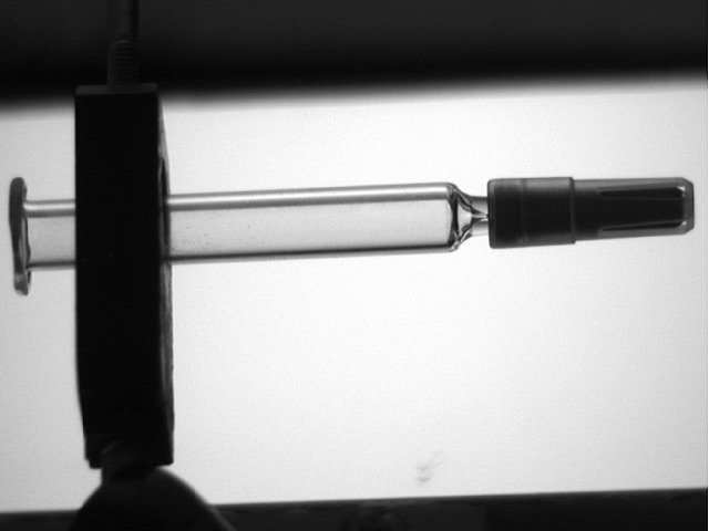machine vision Syringe