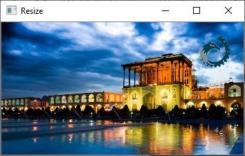 resize an image by opencv