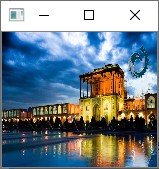 resize an image by pencv-python