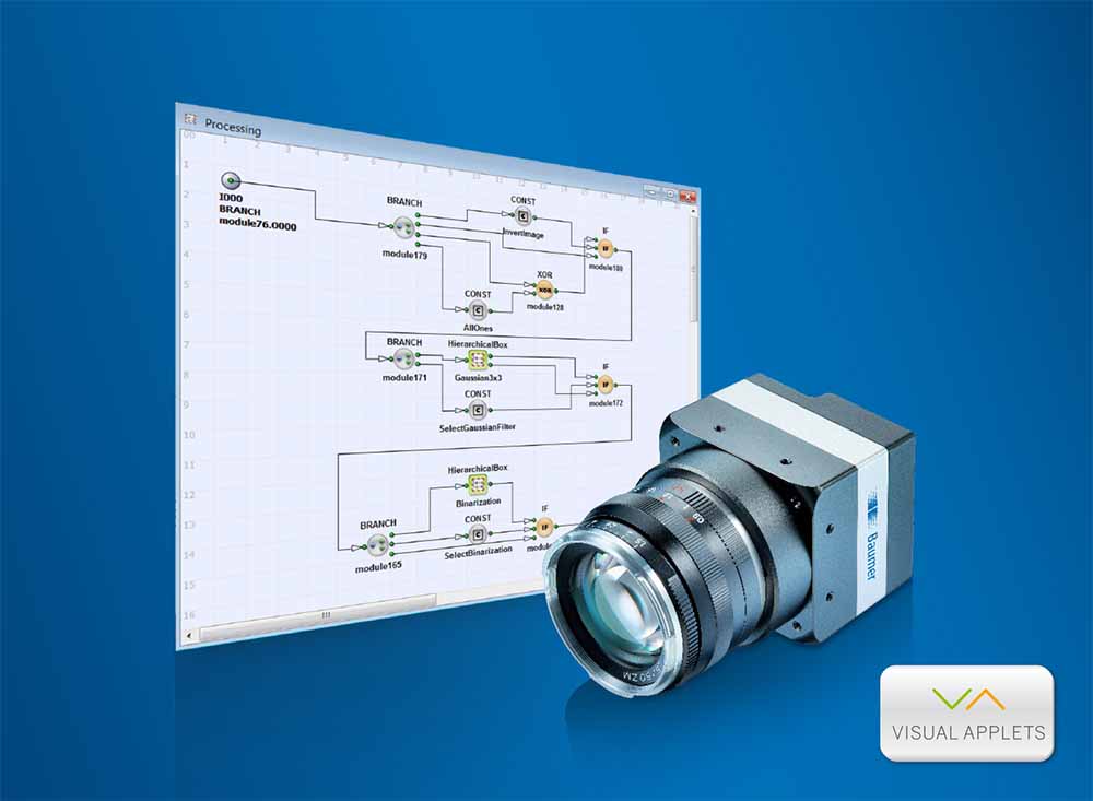 Baumer VisualApplets FPGA smart camera